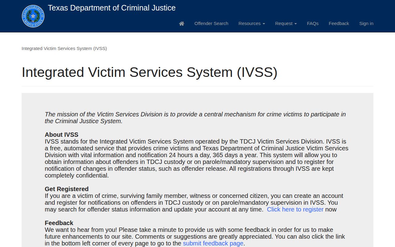 Tarrant County projected release date and TDCJ offender release history portal